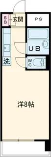 自由が丘オークヒル【206号室】の間取り