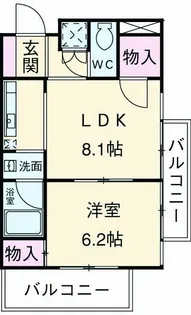 レジディア池尻大橋【14階】の間取り