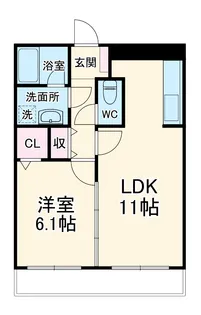 グランジール【1階】の間取り
