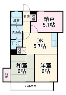 アートメゾン【4階】の間取り