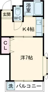 松寿ハイツ【2階】の間取り