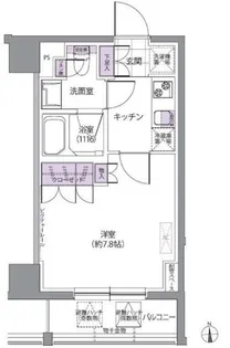 IVY WEST【6階】の間取り