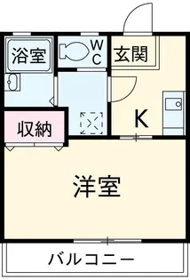 ラフォーレ新屋敷【2階】の間取り