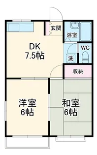 アネックス・A【1階】の間取り