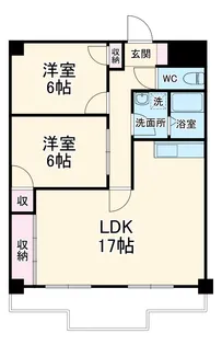 グランドメゾン大宮【3階】の間取り