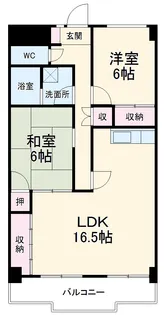 グランドメゾン大宮【4階】の間取り