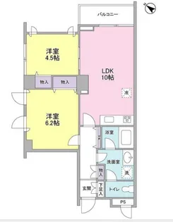 グランドメゾン三軒茶屋【11階】の間取り