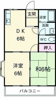ハイムオリオン【1階】の間取り