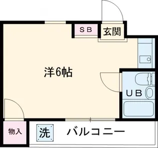 フォーラム大森【3階】の間取り