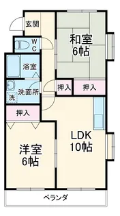 コンフォート21【2階】の間取り