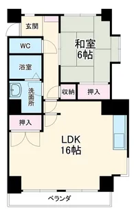 コンフォート21【6階】の間取り