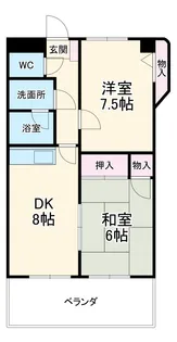 エスポワール ヴァン【403号室】の間取り