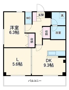 メゾンマイルド【3階】の間取り