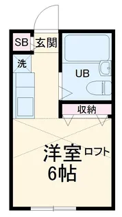 パンシオン厚木【1階】の間取り