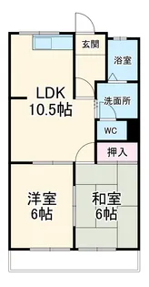 ニューハイムⅢ【3階】の間取り