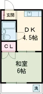 等々力フラワーガーデン【3階】の間取り