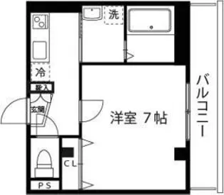 1stブレスト【3階】の間取り