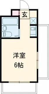 スカイコート都立大学【4階】の間取り