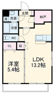 エスポワール・Ⅱ【1階】の間取り