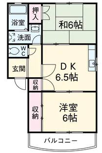 グリシーナ A【101号室】の間取り