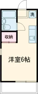 プランタンヨダ【101号室】の間取り