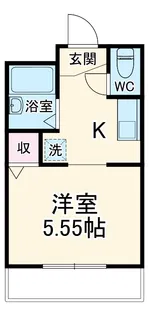 フィールドM【203号室】の間取り