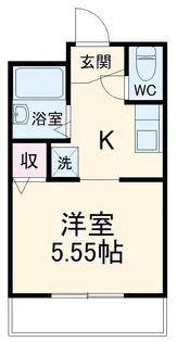 フィールドM【305号室】の間取り