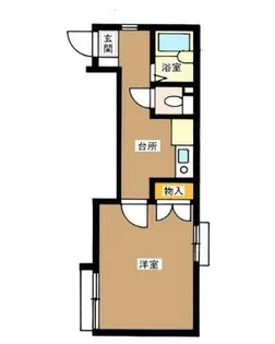 セブン駒大【1階】の間取り