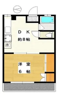 ハイツ旭【3階】の間取り