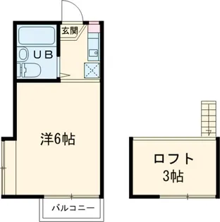 ロコ経堂【1階】の間取り