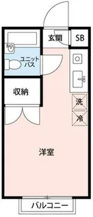 クレール自由が丘【305号室】の間取り