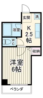 ウエストヴァリー樽町【106号室】の間取り