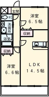 La Verite(ラ・ヴェリテ)【3階】の間取り