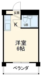 サンライフ堂坂B【303号室】の間取り