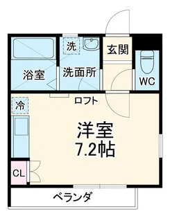 ハピネス彩湖【2階】の間取り