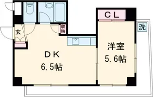DRホームズ等々力【103号室】の間取り