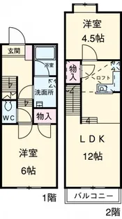 セザンヌ大久保【118号室】の間取り