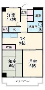 リラ・ガーデン【1階】の間取り