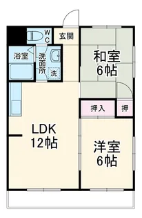 アスカ Ⅱ【2階】の間取り