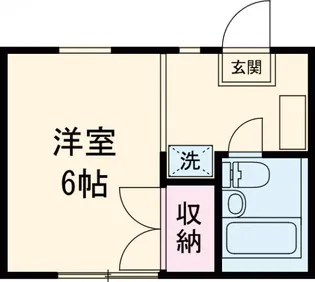 グランデュール池尻【1階】の間取り