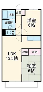 ビラージュYS B【3階】の間取り