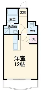やまやの森【103号室】の間取り