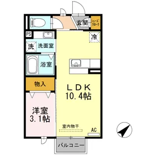 Sun Bellejour【2階】の間取り