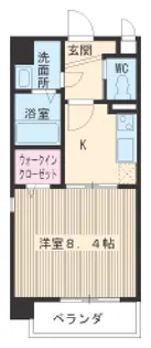 カーサタチバナ【2階】の間取り