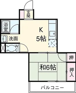 フラットエクセル【2階】の間取り