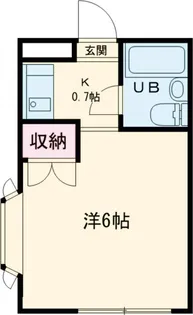 ユーハイデンス【201号室】の間取り