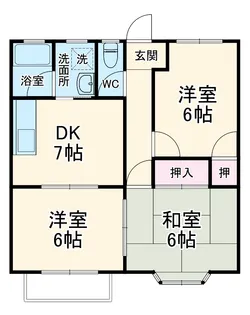 フォレスタTC Ⅰ【2階】の間取り