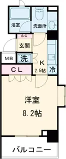 プライムアーバン用賀Ⅱ【2階】の間取り