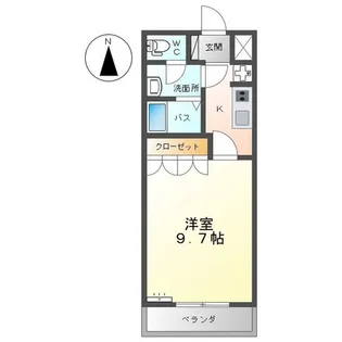 エルアールA【2階】の間取り