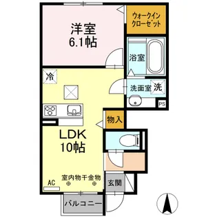 よつ葉館・蒼い館・まほろ館・ほくと館 蒼い館【1階】の間取り
